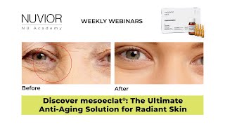 mesoeclat® the first complete antiaging method with instant lasting action [upl. by Mindi996]