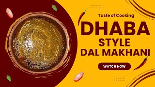 Dhaba Style Dal Makhani  Punjabi Dal Makhani [upl. by Leahcimrej]