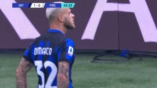 Federico Dimarco Goal Inter vs Frosinone 20  All Goals and Extended Highlights [upl. by Enimassej499]