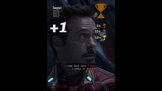 Avengers Infinity War Counting Tony short shorts shortvideo shortsvideo [upl. by Ttehc]