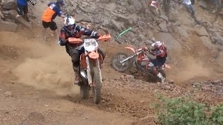 Erzbergrodeo 2015  Red Bull Hare Scramble  Exclusive scenes with TOP RIDERS [upl. by Ateekal]