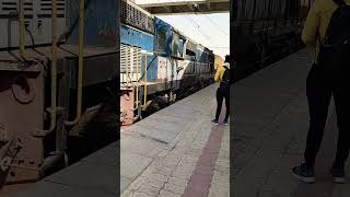 Lko wdm3d Rare to find nowdaysindianrailways [upl. by Ruthann675]