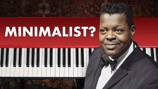 Oscar Peterson Slowly Playing Very Few Notes [upl. by Kerat]