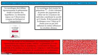 Introduction  questce que la sociologie  présentation rapide [upl. by Wilkens]