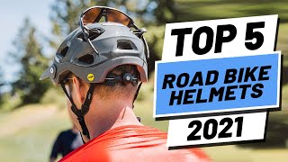 Top 5 BEST Road Bike Helmets of 2021 [upl. by Sitoiganap]