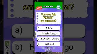 Como se fala essas palavras em Espanhol  🤓🧠✅ quiz diversão espanhol fyy paravoce [upl. by Armalda627]