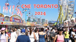 CNE Toronto 2024  Canadian National Exhibition  4K Virtual Tour [upl. by Jamel]