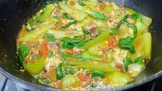 GANITONG LUTO SA GULAY ANG MASARAP AFFORDABLE AT MADALING LUTUIN bokchoywithegg [upl. by Mena13]