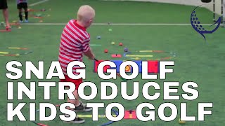 GET KIDS INTERESTED IN GOLF WITH SNAG GOLF [upl. by Anirt262]