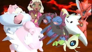 UU UNKILLABLE BLISSEY IS SUPER LUCKY Pokemon Ultra Sun and Ultra Moon WiFi Battle 118 [upl. by Divaj]