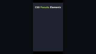 css pseudo elements coding learnhtml5andcss3 programming css [upl. by Nilyam]