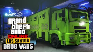 GTA 5  How To Unlock The Acid Lab Brickade 6x6  Drug Wars DLC [upl. by Selimah916]