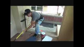 How to paint a concrete porchPart 1 [upl. by Nillek]