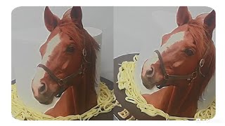 Easy to make a Horse cake edible printing photo [upl. by Brainard422]