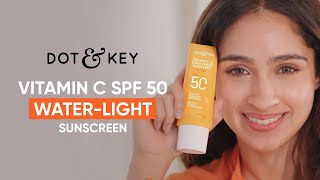 Dot amp Key Vitamin C  E SPF 50 Sunscreen [upl. by Ensoll]