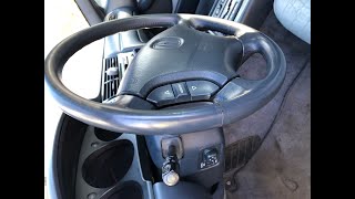 Acura RL Steering Wheel Adjustment [upl. by Dnyletak]