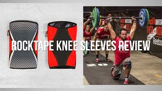 Rocktape Knee Sleeve Review  Rehband Comparison [upl. by Jacki89]