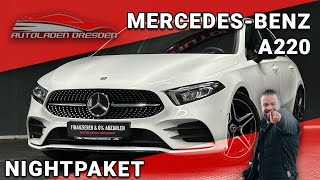 Mercedes Benz A220 Fahrzeug Präsentation AutoladenDresden [upl. by Olag]