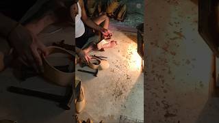 EXTRA ORDINARY SHOE MAKER Hand Fitting Shoe shoes sandels ytshorts footweardesign [upl. by Ivor]