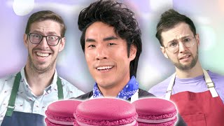 The Try Guys Bake Macarons Without A Recipe [upl. by Klapp]