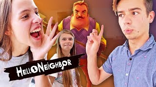 HELLO NEIGHBOR IN REAL LIFE GET OUT OF MY HOUSE [upl. by Highams]