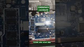 Mau Upgrade RAM Ideapad 3 14IGL05 [upl. by Pollack]