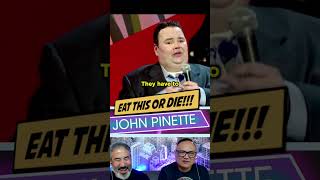 🤣 John Pinette  EAT THIS OR DIE 🤬 JOHN PINETTE 😆 funny comedy shorts [upl. by Hammel]