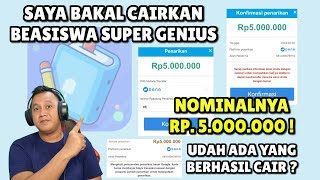 SAYA AKAN CAIRKAN BEASISWA 5 JUTA DI SUPER GENIUS [upl. by Elehcar]