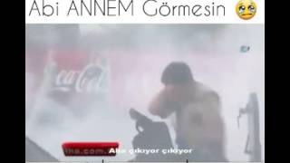 Tankın içinden Hayin deil asker Çıktı  Abi ANNEM Görmesin [upl. by Aynotal]