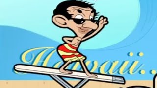 Surfing Indoors  Mr Bean Official Cartoon [upl. by Helene]