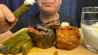 Dolma sarma partisi  Mukbang Asmr  Irkçılık [upl. by Fisa188]