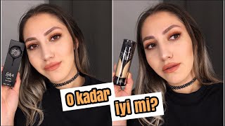 Dövmeyi Bile Kapatan Fondoten  Kat Von D  Lock It ile Makyaj  İnceleme [upl. by Trebma]