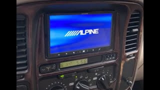 Alpine ILXW650 Radio Quick Review  In 100 series Land Cruiser LX470 [upl. by Ielerol]