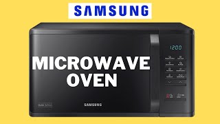 Samsung MS23K3513AK Solo Microwave 23 Litre Black [upl. by Furiya]