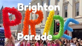 PRIDE MONTH in Brighton Brighton Pride Parade Pride Celebration festival Party LGBTQ [upl. by Anneis327]