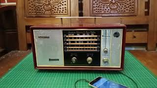 RADIO TELESONIC TR 201 TRANSWORLD Old Radio Vintage Jadul part 2 [upl. by Kram]