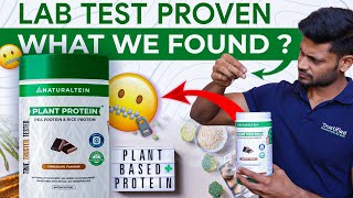 NATURALTEIN PLANT PROTEIN LAB TEST REPORT  PASS OR FAIL  fitness review gym health [upl. by Hafital690]