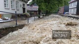 Hochwasser in Goslar [upl. by Yllim927]