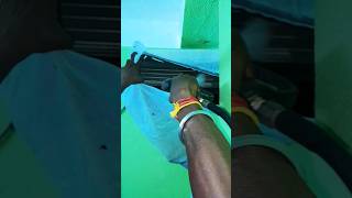 Ac servicing with water spray machine airconditioner ac acservice acrepair yt shortsvideo [upl. by Barbabas]