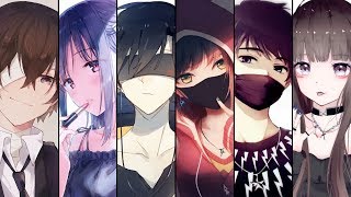 Nightcore → Top Songs of 2018 Switching VocalsMashup  Lyrics 乂 [upl. by Maghutte]