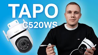 Tapo C520WS  Einrichtung Fakten amp Tipps [upl. by Chuch]