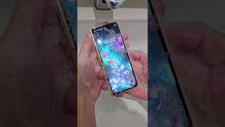 Samsung Z FOLD 5 water 💦 testing samsungzfold5 shorts youtubeshorts [upl. by Anawik]