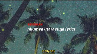 riderman nkumva utaravuga lyrics [upl. by Ploss]