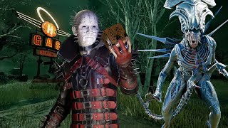 Pinhead amp Queen Xenomorph Gameplay  DBD No Commentary [upl. by Cousin]