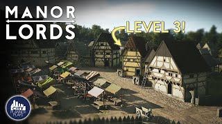 Leveling Up a City amp Completing Supply Chains in Manor Lords  Ep 3 [upl. by Deeann]