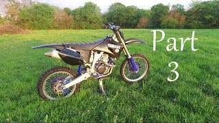 2007 Yamaha Yz250f Craigslist Project  Dirt Bike Rebuild PART 3 ITS DONE Go Pro 7 Footage [upl. by Udele]