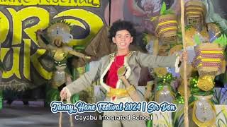 TANAY HANE FESTIVAL 2024  Cayabu Integrated School Category B [upl. by Ymereg]