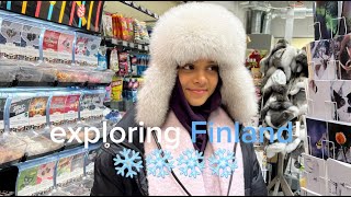 ❄️🏔️Finland vLog 2024  Maryam and Fatima once visited the astonishing white country Finland🩵🧊 [upl. by Ayeka]