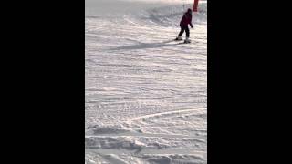 Ski in Chamrousse 1750 piste bleu [upl. by Parsons251]