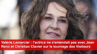 Valérie Lemercier  lactrice ne sentendait pas avec Jean Reno et Christian Clavier [upl. by Rats]